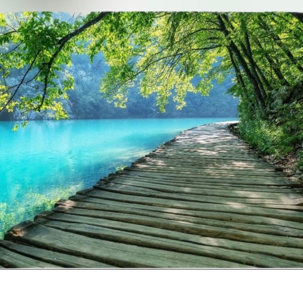 ( Quantity 25 10x13 ) Plitvice Lakes Poly Mailers Bag Shipping Envelope - Picture 2 of 2